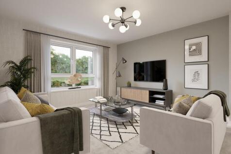 Spacious and welcoming living area