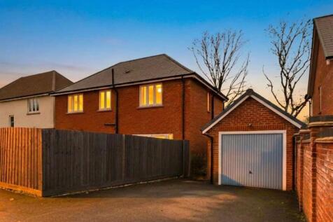 Detached Garage at Dusk (Digitally enhanced)