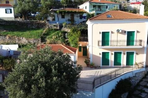Aerial view of house