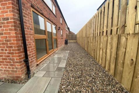 Rear courtyard