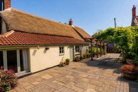 Driveway and rear elevation