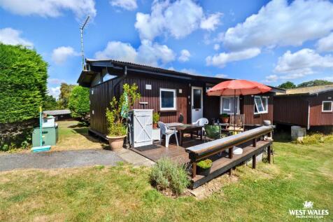 Front of chalet