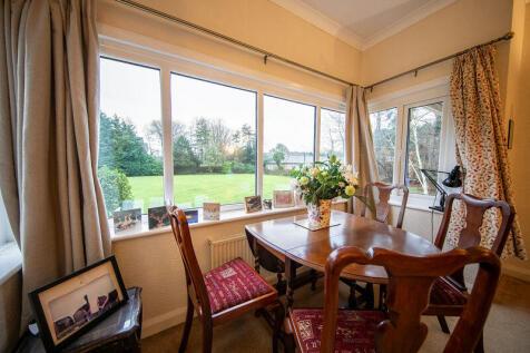 Living room garden view