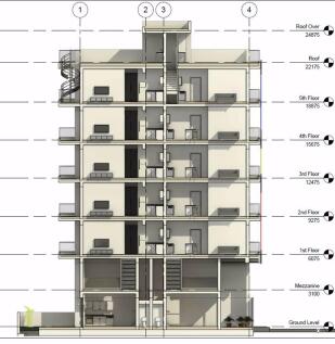Front of Apartments