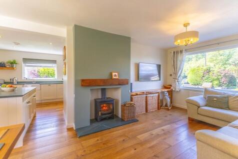 Open plan living area