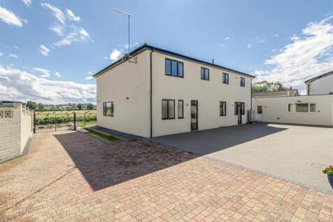 New House, Staverton Rear of house
