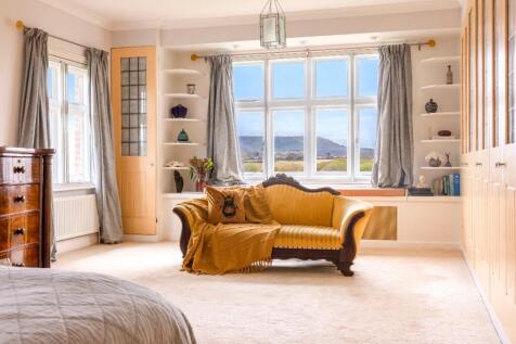 Principal bedroom with views to The Downs