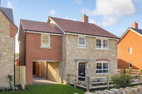 Outside view of the Milfield 4 bed home at Foundry Lea