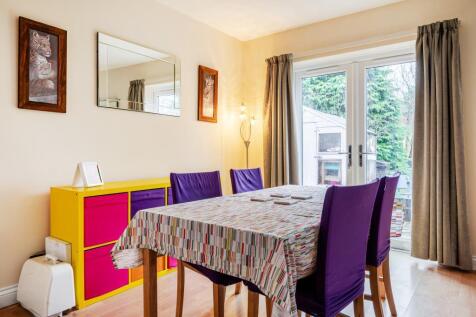 Dining area with garden access