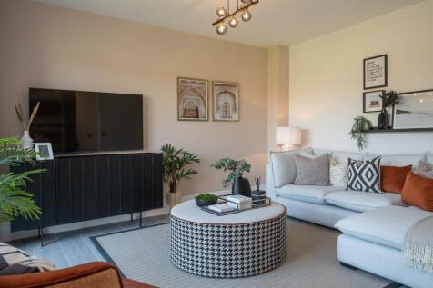 Family room of the Richmond, a 4 bedroom house