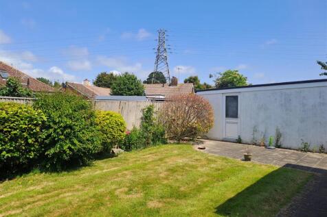 Rear Garden/Access to Garage