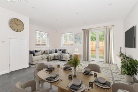 Lounge Diner Virtually Staged