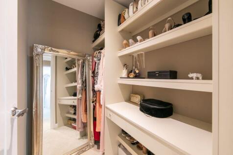 Bedroom 1 walk in wardrobe