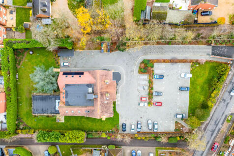 Aerial view of th...