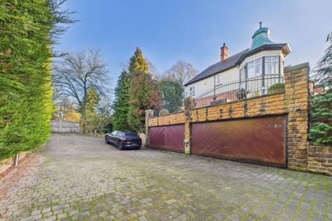 Driveway and Twin Double Garages