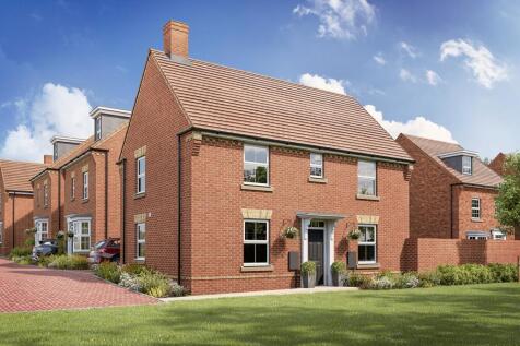 Outside of the 3 bedroom Foxglove at Brookwood Meadows