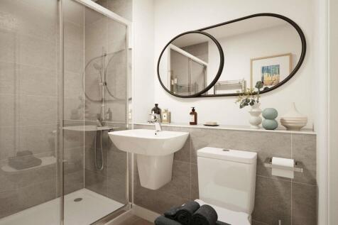 En suite bathroom away from the family