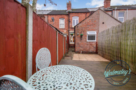 Rear gardens and sitting area