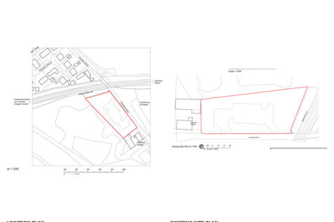 01 location existing site plan landscape