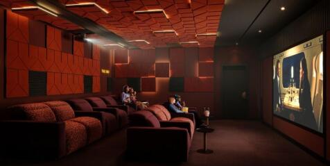 Cinema Room CGI