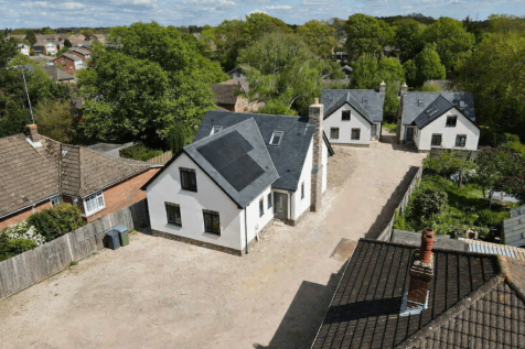 A newly constructed detached family home