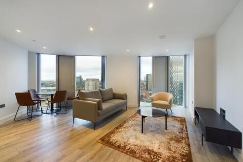 Fully furnished 2 bed 2 bathroom apartment at Three60 | Parking Available | City centre living | High spec interiors | Residents gym, and multi-purpose fitness studios | 24/7 concierge | Roof terrace