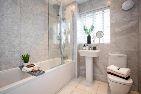 Personalise with a range of wall tile and flooring options