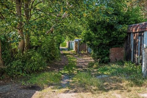 Rear Access Road to Garage