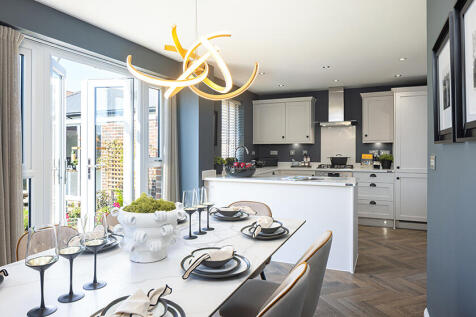 French doors in the Radleigh 4 bedroom home