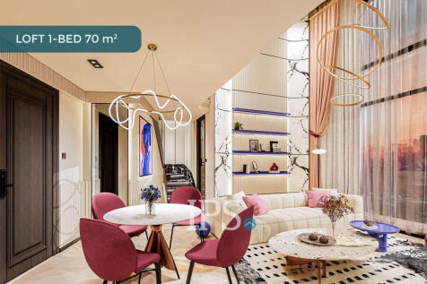 1 Bedroom Duplex Condo For Sale - Time Square 7 - Toul Kork, Phnom Penh