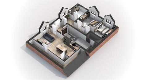 Two Bed Internal Cgi