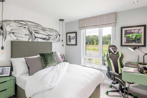 Image of bedroom in 4 bedroom Glenbervie house type at Cammo Meadows