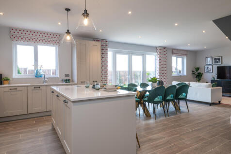 Kitchen / dining / family of the Ledsham, a 4 bedroom house