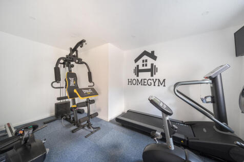 Gym in garage