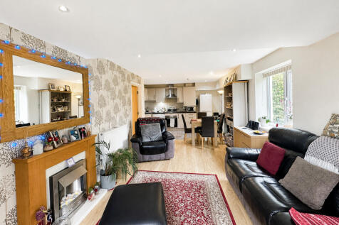open plan lounge ...
