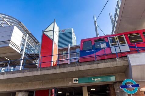 Poplar is a major DLR junction with direct trains to Bank, Canary Wharf, Stratford & Greenwich