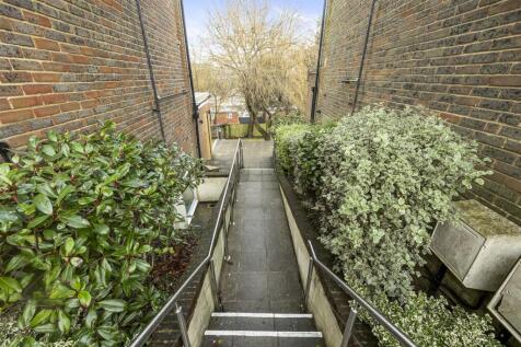 Stairs leading to Ground Floor Flats