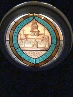 Stain glass Abbey st