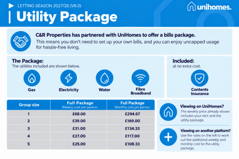 Unihomes Info Flyer