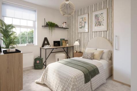 Second bedroom in the 2 bedroom Harlington