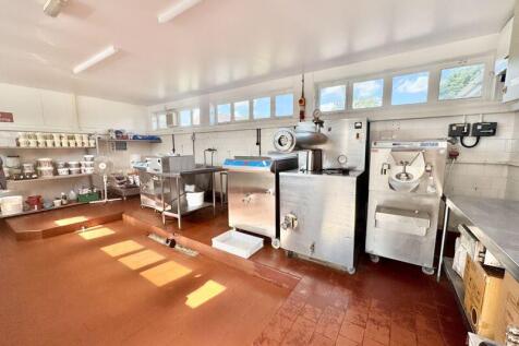 Ice cream preperation room