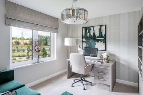 Image of study in 4 bedroom Glenbervie house type at Cammo Meadows