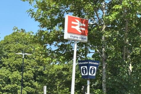 Virginia Water Station sign