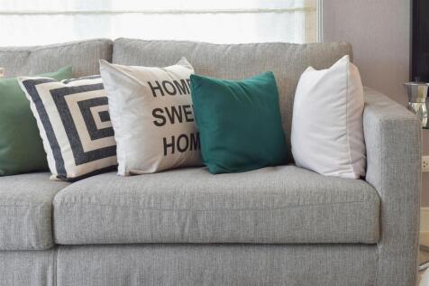 Sofa with Cushions