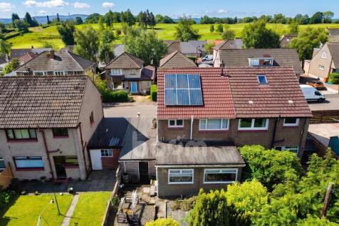 Antonine Road, Bearsden aerial pic