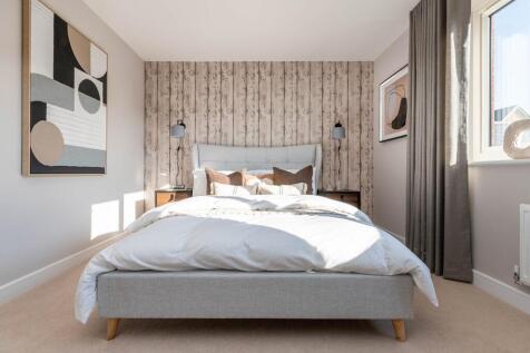 Spare bedroom could be used for guests - typical Taylor Wimpey home