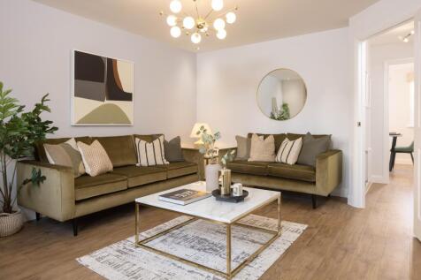 Lounge in the Matlock 3 bedroom home