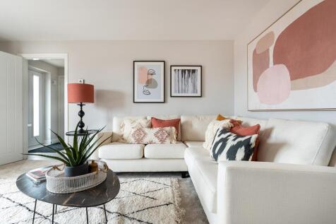Ample room for two sofas