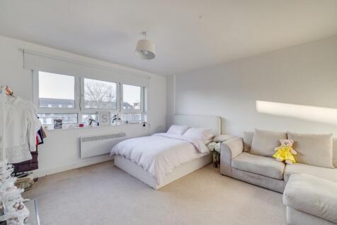 An incredibly bright third floor studio apartment.