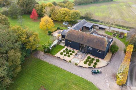 Aerial of Barn rear